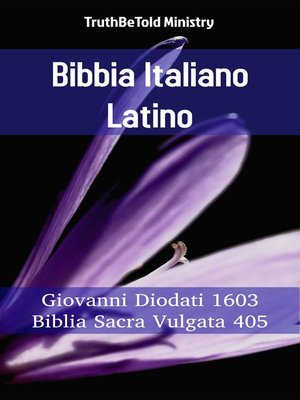 cover image of Bibbia Italiano Latino